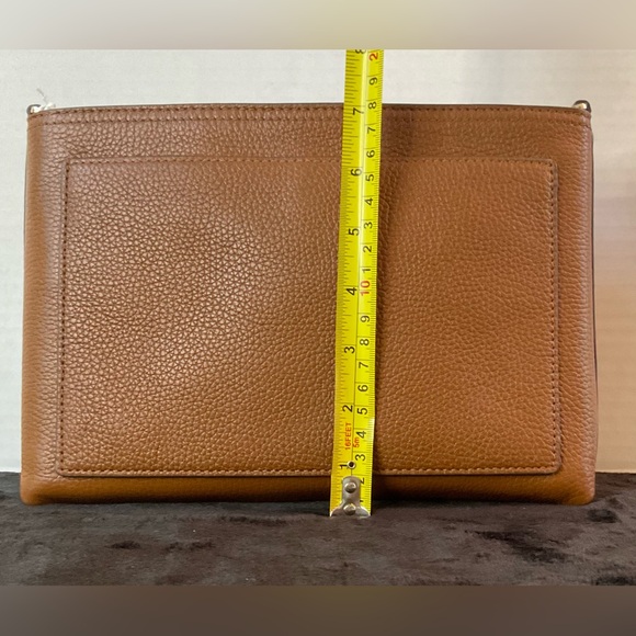 Tory Burch Blake Swingpack Crossbody/Clutch Cortado (Brown) - Authentic - Picture 5 of 8